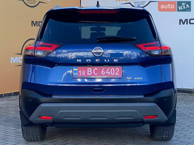 Синий Ниссан Rogue, объемом двигателя 2.49 л и пробегом 74 тыс. км за 24500 $, фото 3 на Automoto.ua