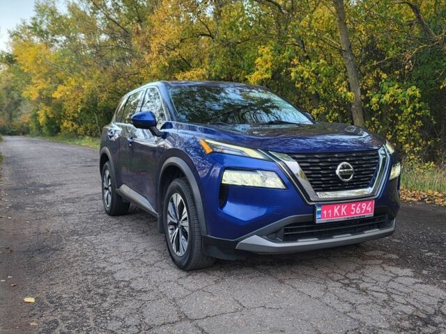 Синий Ниссан Rogue, объемом двигателя 2.5 л и пробегом 56 тыс. км за 22000 $, фото 1 на Automoto.ua