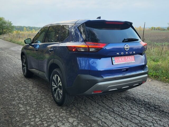 Синий Ниссан Rogue, объемом двигателя 2.5 л и пробегом 56 тыс. км за 22000 $, фото 2 на Automoto.ua