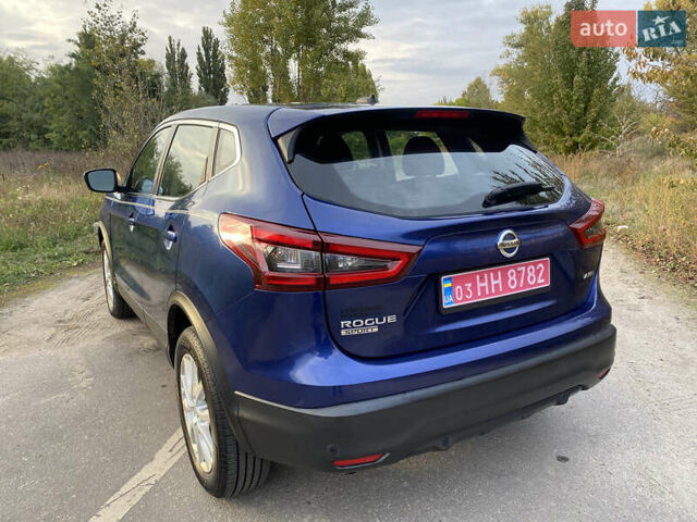 Синий Ниссан Rogue, объемом двигателя 2 л и пробегом 136 тыс. км за 14999 $, фото 4 на Automoto.ua