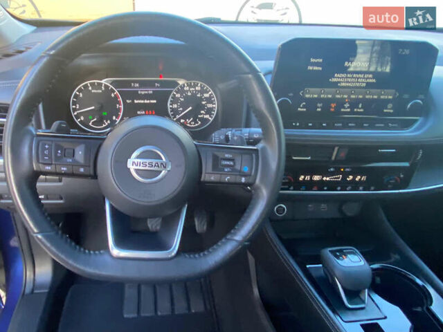 Синий Ниссан Rogue, объемом двигателя 2.49 л и пробегом 74 тыс. км за 24500 $, фото 10 на Automoto.ua
