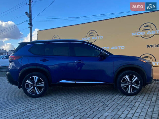 Синий Ниссан Rogue, объемом двигателя 2.49 л и пробегом 74 тыс. км за 24500 $, фото 5 на Automoto.ua