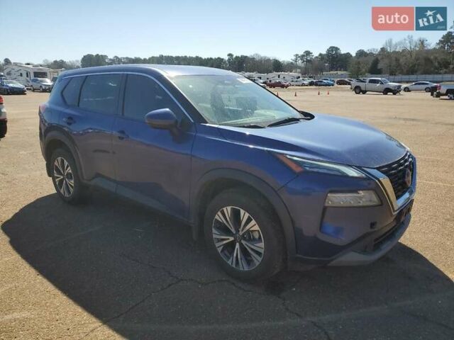 Синий Ниссан Rogue, объемом двигателя 1.5 л и пробегом 57 тыс. км за 5400 $, фото 3 на Automoto.ua