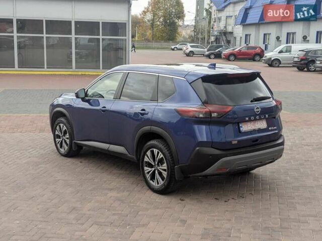 Синий Ниссан Rogue, объемом двигателя 1.5 л и пробегом 52 тыс. км за 22500 $, фото 6 на Automoto.ua