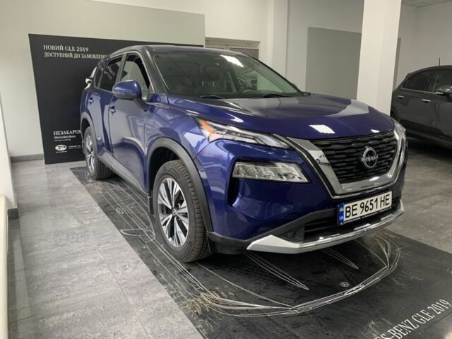 Синій Ніссан Rogue, об'ємом двигуна 1.5 л та пробігом 67 тис. км за 21000 $, фото 1 на Automoto.ua