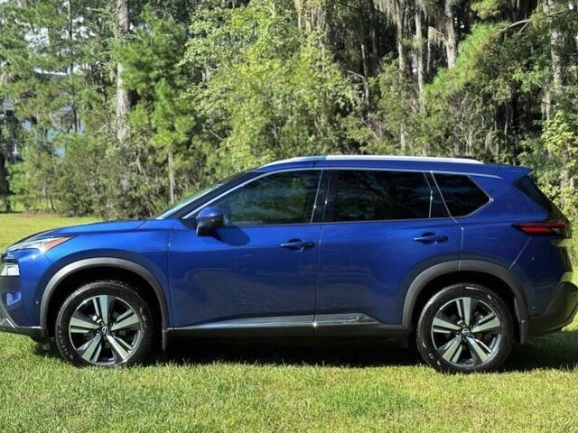 Синий Ниссан Rogue, объемом двигателя 1.5 л и пробегом 15 тыс. км за 7000 $, фото 3 на Automoto.ua