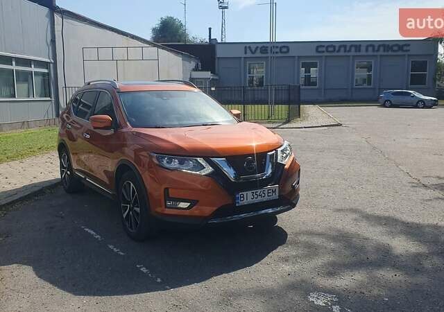 Оранжевый Ниссан Rogue, объемом двигателя 2.49 л и пробегом 92 тыс. км за 17900 $, фото 4 на Automoto.ua