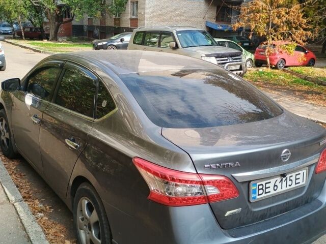 Ниссан Сентра 2015 в Николаеве на Automoto.ua Серый Ниссан Сентра, объемом двигателя 1.8 л и пробегом 157 тыс. км за 6700 $, фото 1 на Automoto.ua