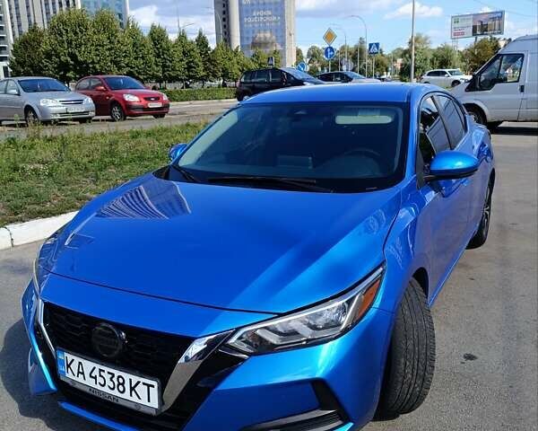 Синий Ниссан Сентра, объемом двигателя 2 л и пробегом 95 тыс. км за 14500 $, фото 3 на Automoto.ua