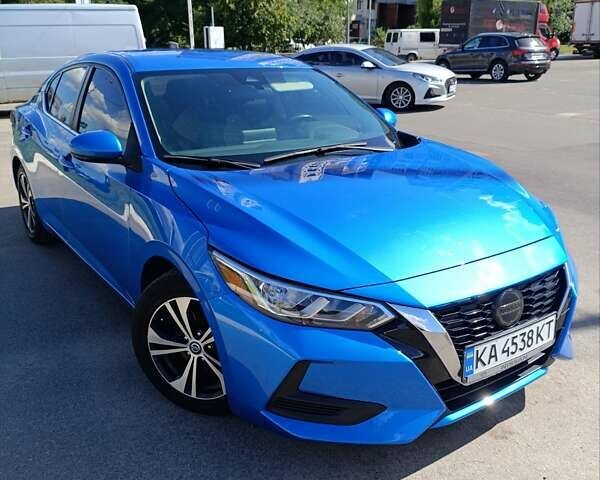 Синий Ниссан Сентра, объемом двигателя 2 л и пробегом 95 тыс. км за 14500 $, фото 4 на Automoto.ua