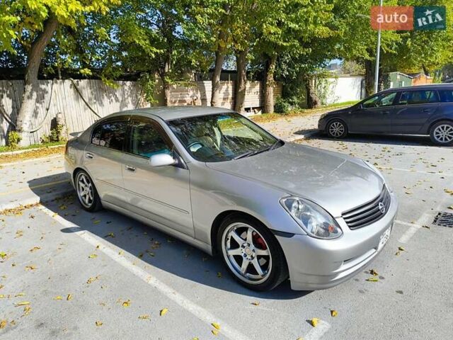 Серый Ниссан Скайлайн, объемом двигателя 2.5 л и пробегом 222 тыс. км за 5900 $, фото 9 на Automoto.ua