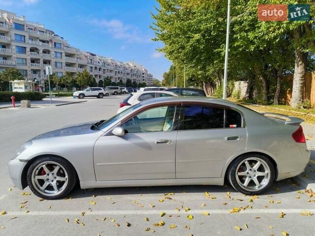 Серый Ниссан Скайлайн, объемом двигателя 2.5 л и пробегом 222 тыс. км за 5900 $, фото 7 на Automoto.ua