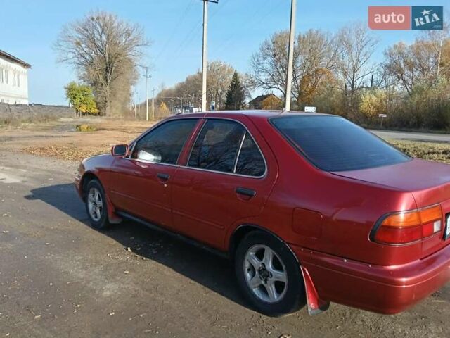 Червоний Ніссан Санні, об'ємом двигуна 1.6 л та пробігом 350 тис. км за 1650 $, фото 4 на Automoto.ua