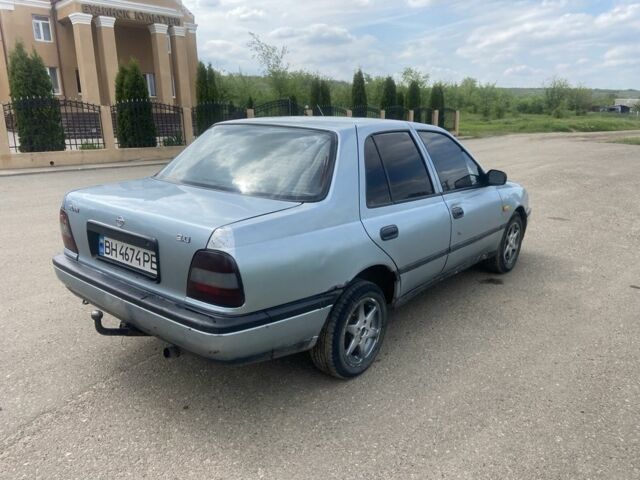 Серый Ниссан Санни, объемом двигателя 2 л и пробегом 400 тыс. км за 1000 $, фото 2 на Automoto.ua