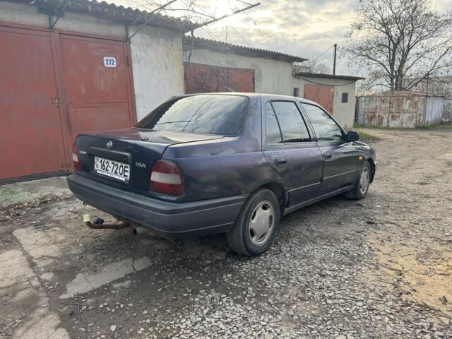 Синий Ниссан Санни, объемом двигателя 1.4 л и пробегом 400 тыс. км за 750 $, фото 1 на Automoto.ua