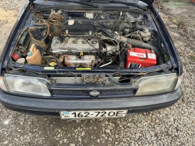 Синий Ниссан Санни, объемом двигателя 1.4 л и пробегом 400 тыс. км за 750 $, фото 5 на Automoto.ua