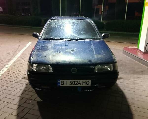 Синий Ниссан Санни, объемом двигателя 1.4 л и пробегом 600 тыс. км за 948 $, фото 1 на Automoto.ua