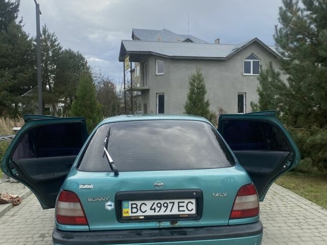 Зеленый Ниссан Санни, объемом двигателя 1.4 л и пробегом 580 тыс. км за 1250 $, фото 3 на Automoto.ua