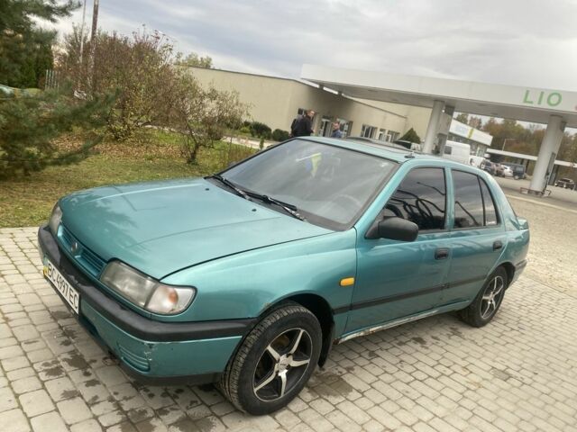 Зеленый Ниссан Санни, объемом двигателя 1.4 л и пробегом 580 тыс. км за 1250 $, фото 1 на Automoto.ua