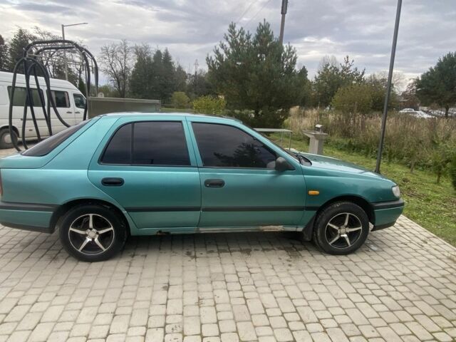 Зеленый Ниссан Санни, объемом двигателя 1.4 л и пробегом 580 тыс. км за 1250 $, фото 2 на Automoto.ua
