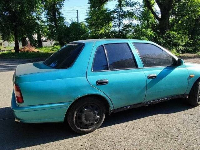 Зеленый Ниссан Санни, объемом двигателя 1.6 л и пробегом 226 тыс. км за 1100 $, фото 8 на Automoto.ua