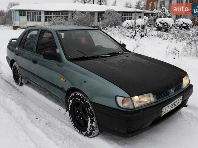 Зеленый Ниссан Санни, объемом двигателя 1.4 л и пробегом 444 тыс. км за 1300 $, фото 2 на Automoto.ua