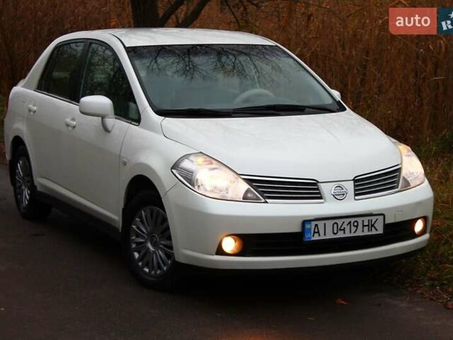 Білий Ніссан Тііда, об'ємом двигуна 1.6 л та пробігом 155 тис. км за 5900 $, фото 20 на Automoto.ua