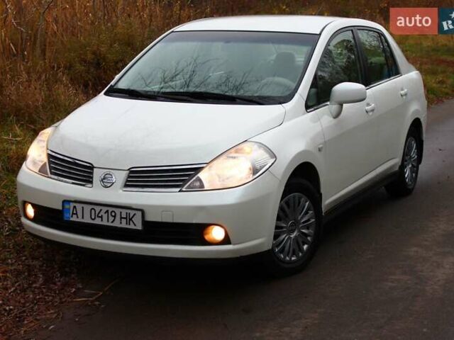 Білий Ніссан Тііда, об'ємом двигуна 1.6 л та пробігом 155 тис. км за 5900 $, фото 26 на Automoto.ua