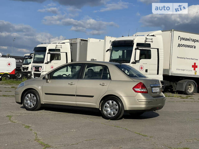 Бежевий Ніссан Тііда, об'ємом двигуна 1.6 л та пробігом 140 тис. км за 7999 $, фото 9 на Automoto.ua