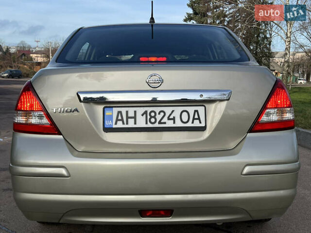 Бежевий Ніссан Тііда, об'ємом двигуна 1.6 л та пробігом 165 тис. км за 6600 $, фото 18 на Automoto.ua