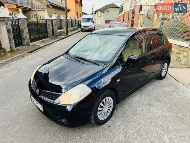 Черный Ниссан Тиида, объемом двигателя 1.6 л и пробегом 187 тыс. км за 5800 $, фото 71 на Automoto.ua