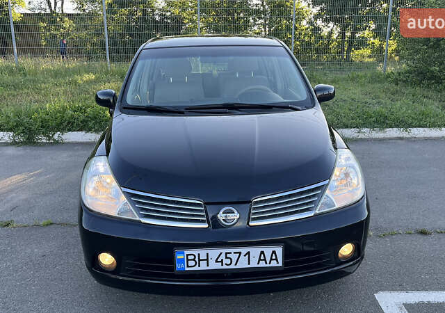 Чорний Ніссан Тііда, об'ємом двигуна 1.6 л та пробігом 136 тис. км за 6700 $, фото 15 на Automoto.ua