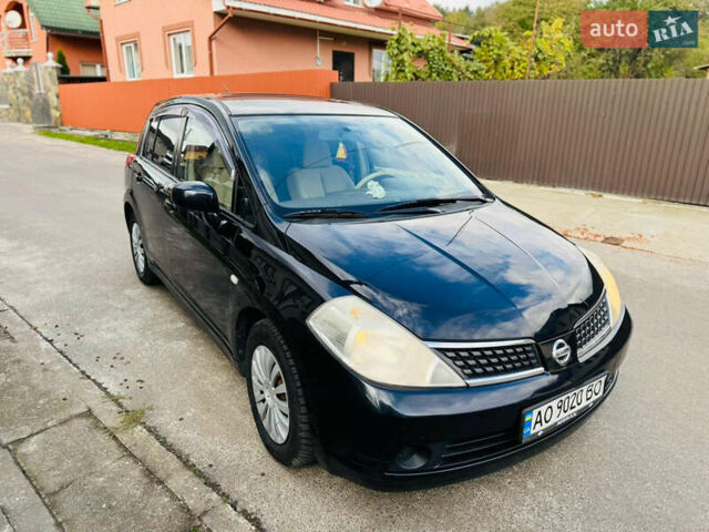 Черный Ниссан Тиида, объемом двигателя 1.6 л и пробегом 187 тыс. км за 5800 $, фото 67 на Automoto.ua