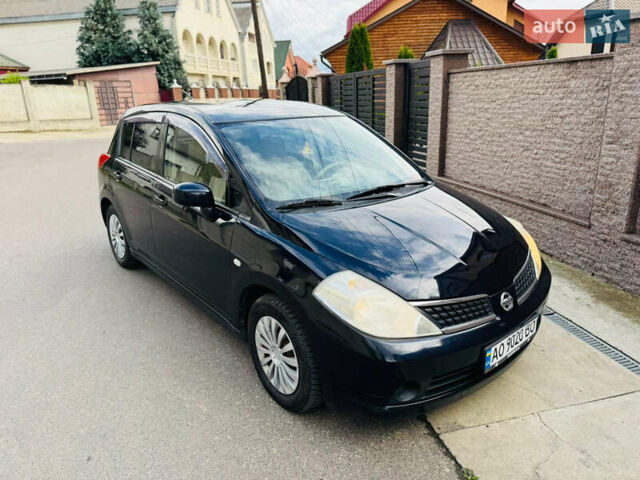 Черный Ниссан Тиида, объемом двигателя 1.6 л и пробегом 187 тыс. км за 5800 $, фото 16 на Automoto.ua
