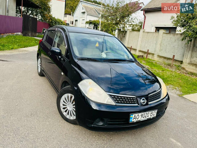 Черный Ниссан Тиида, объемом двигателя 1.6 л и пробегом 187 тыс. км за 5800 $, фото 43 на Automoto.ua