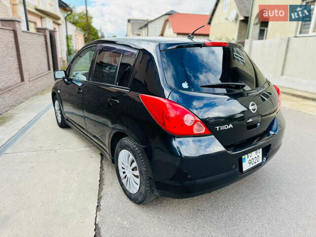 Черный Ниссан Тиида, объемом двигателя 1.6 л и пробегом 187 тыс. км за 5800 $, фото 15 на Automoto.ua