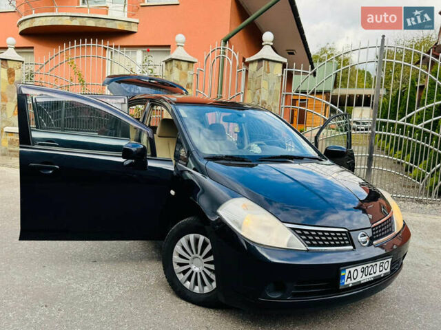 Черный Ниссан Тиида, объемом двигателя 1.6 л и пробегом 187 тыс. км за 5800 $, фото 60 на Automoto.ua