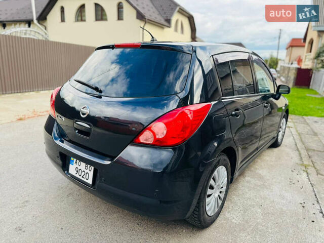 Черный Ниссан Тиида, объемом двигателя 1.6 л и пробегом 187 тыс. км за 5800 $, фото 70 на Automoto.ua