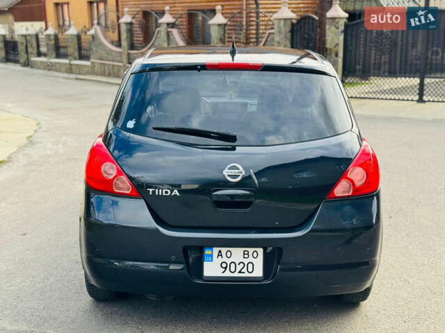 Черный Ниссан Тиида, объемом двигателя 1.6 л и пробегом 187 тыс. км за 5800 $, фото 38 на Automoto.ua