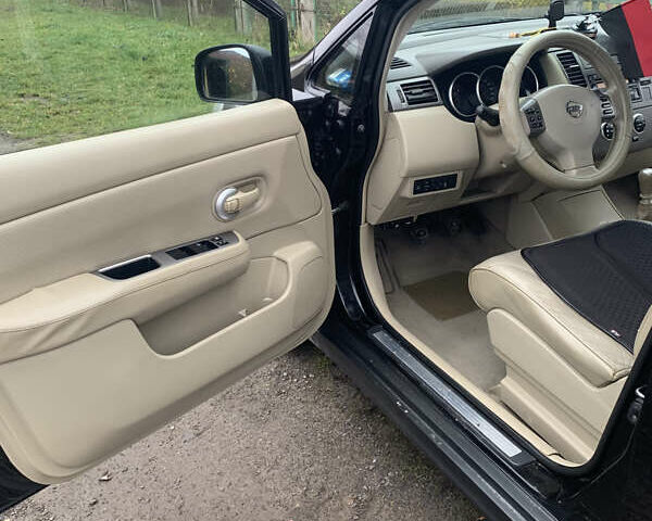 Черный Ниссан Тиида, объемом двигателя 1.46 л и пробегом 261 тыс. км за 5400 $, фото 15 на Automoto.ua