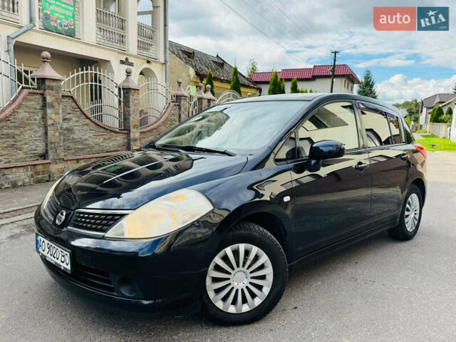 Черный Ниссан Тиида, объемом двигателя 1.6 л и пробегом 187 тыс. км за 5800 $, фото 4 на Automoto.ua