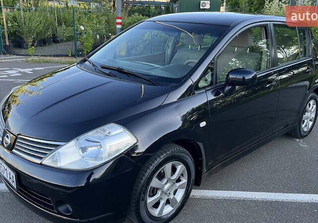 Чорний Ніссан Тііда, об'ємом двигуна 1.6 л та пробігом 136 тис. км за 6700 $, фото 8 на Automoto.ua