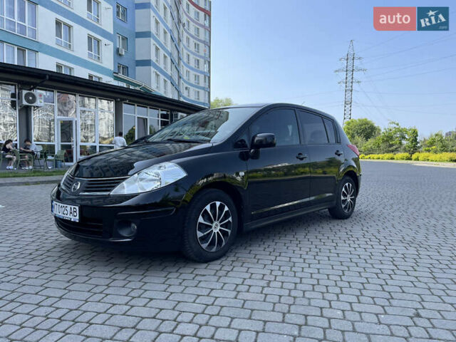 Черный Ниссан Тиида, объемом двигателя 1.8 л и пробегом 140 тыс. км за 6700 $, фото 1 на Automoto.ua