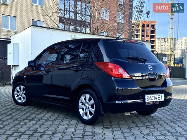 Чорний Ніссан Тііда, об'ємом двигуна 1.6 л та пробігом 220 тис. км за 6300 $, фото 1 на Automoto.ua