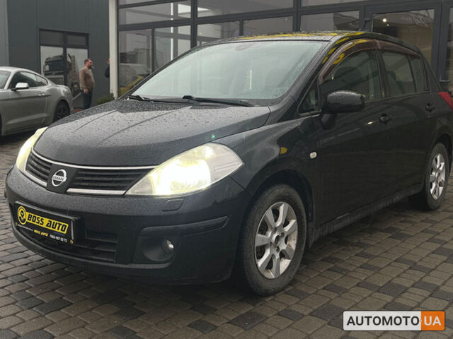 Чорний Ніссан Тііда, об'ємом двигуна 1.6 л та пробігом 235 тис. км за 7300 $, фото 2 на Automoto.ua