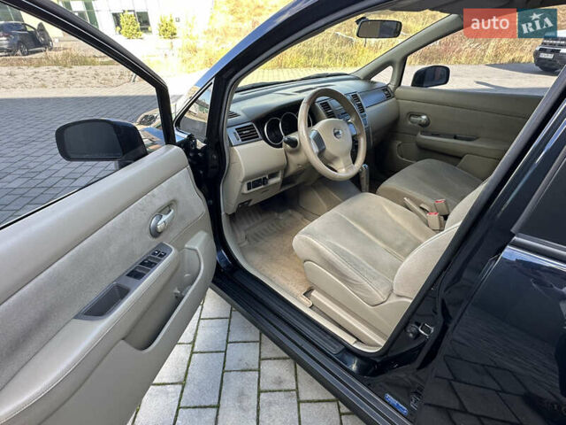 Черный Ниссан Тиида, объемом двигателя 1.6 л и пробегом 169 тыс. км за 6200 $, фото 10 на Automoto.ua