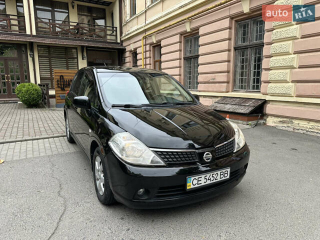Чорний Ніссан Тііда, об'ємом двигуна 1.6 л та пробігом 220 тис. км за 6200 $, фото 1 на Automoto.ua