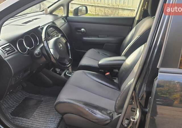 Черный Ниссан Тиида, объемом двигателя 1.6 л и пробегом 229 тыс. км за 5900 $, фото 6 на Automoto.ua