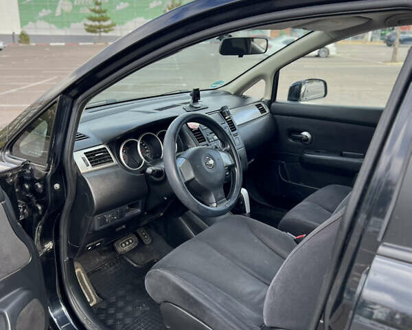 Чорний Ніссан Тііда, об'ємом двигуна 1.6 л та пробігом 114 тис. км за 6000 $, фото 7 на Automoto.ua