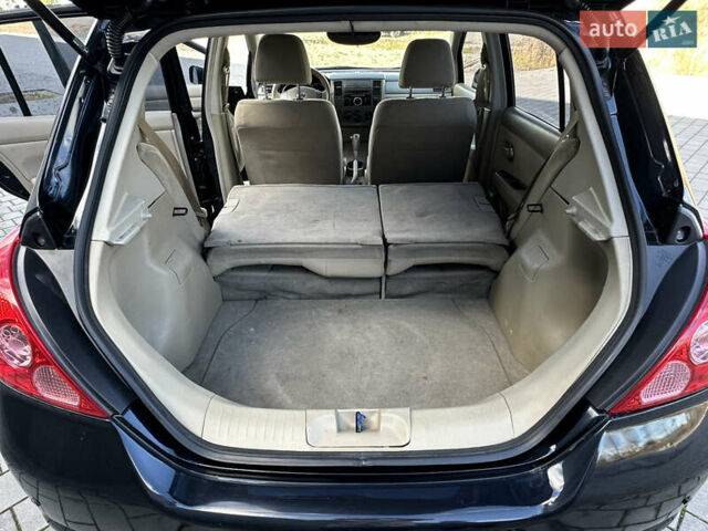 Черный Ниссан Тиида, объемом двигателя 1.6 л и пробегом 169 тыс. км за 6200 $, фото 13 на Automoto.ua